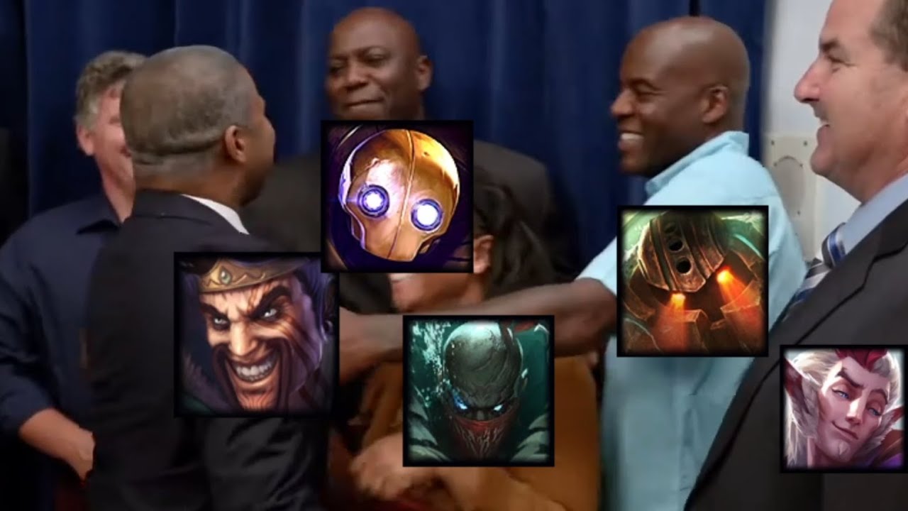 How DRAVEN players react to Support picks #leagueoflegends