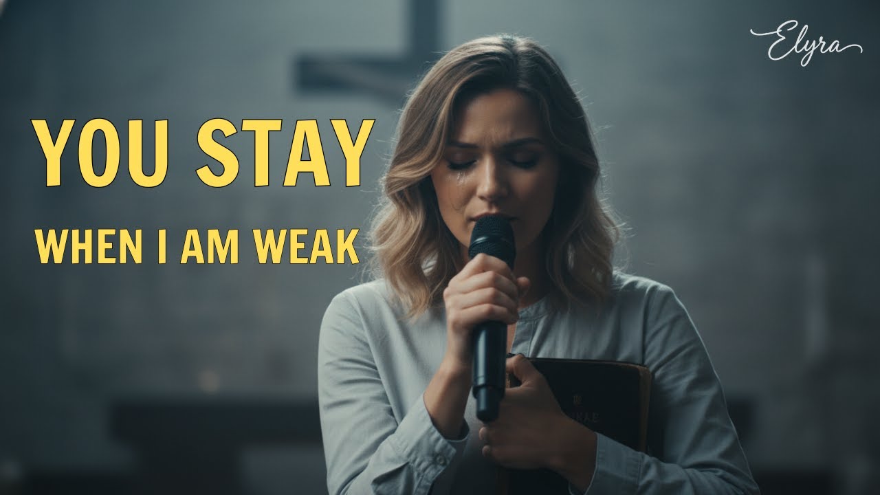 Jesus, You Stay When I Am Weak | Deep Christian Worship Prayer – Elyra