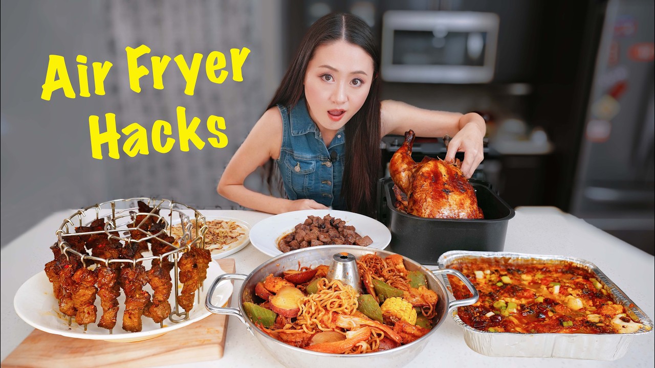 No Deep Frying: 5 Lazy Air Fryer Chinese Street Foods
