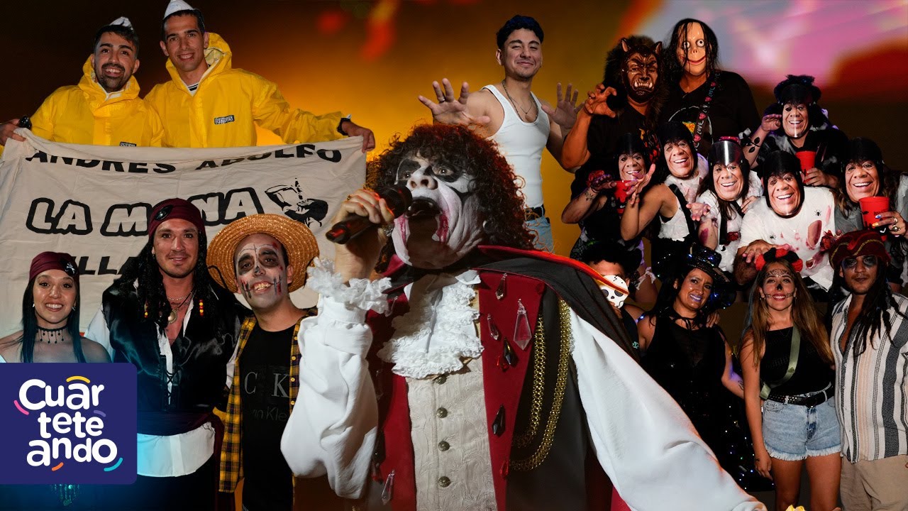 A puro disfraces y cuarteto, así se vivió la Creepy Halloween de La Mona en el Kempes