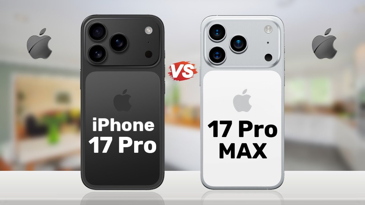 iPhone 17 Pro vs iPhone 17 Pro Max || Full Comparison