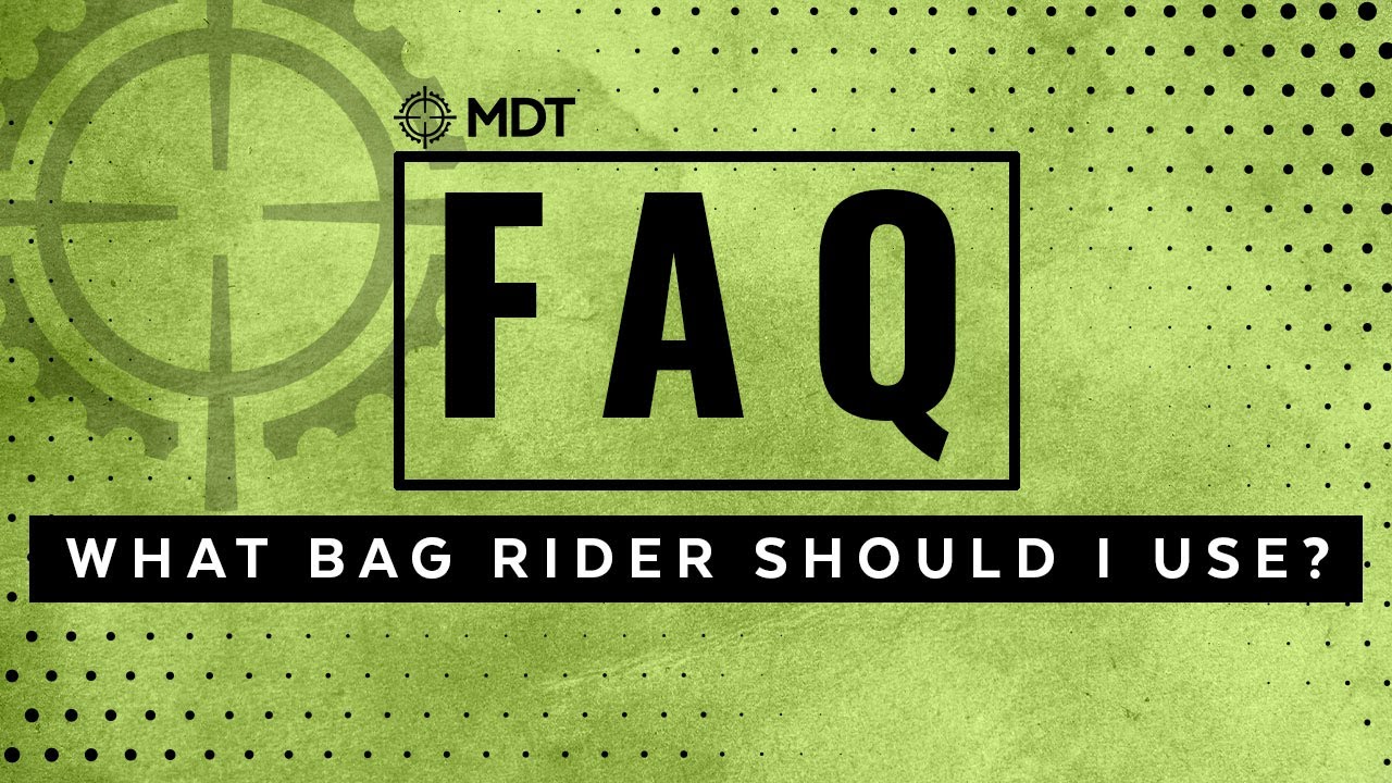 MDT FAQ - Which bag rider do I use?