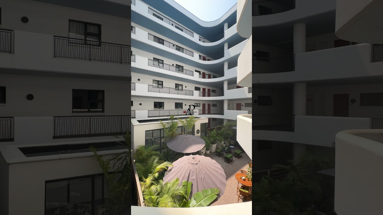 The incredible Architectural Design of the Beaufort Ridge courtyard #shortsfeed #accraliving