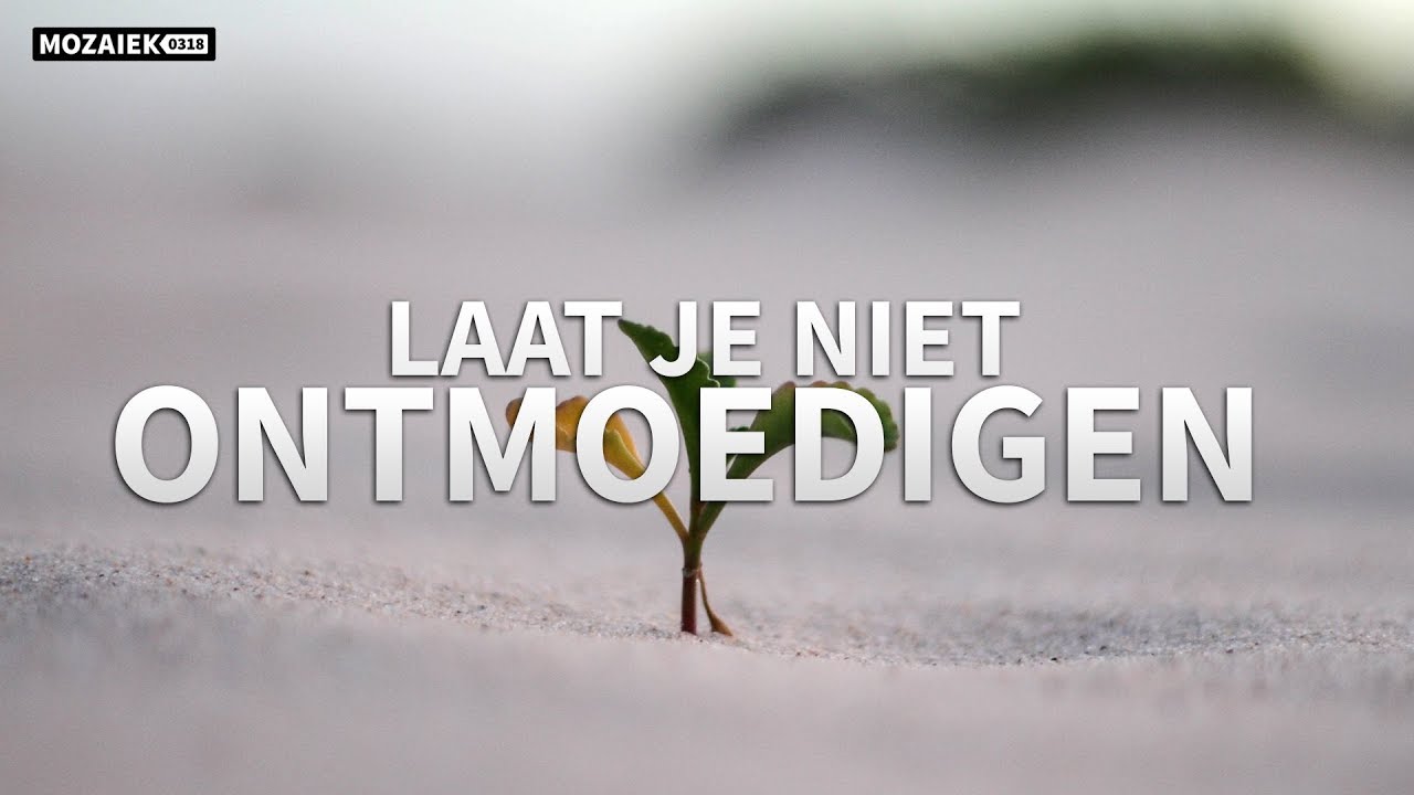 Preek: Laat je niet ontmoedigen - Wim Hoddenbagh
