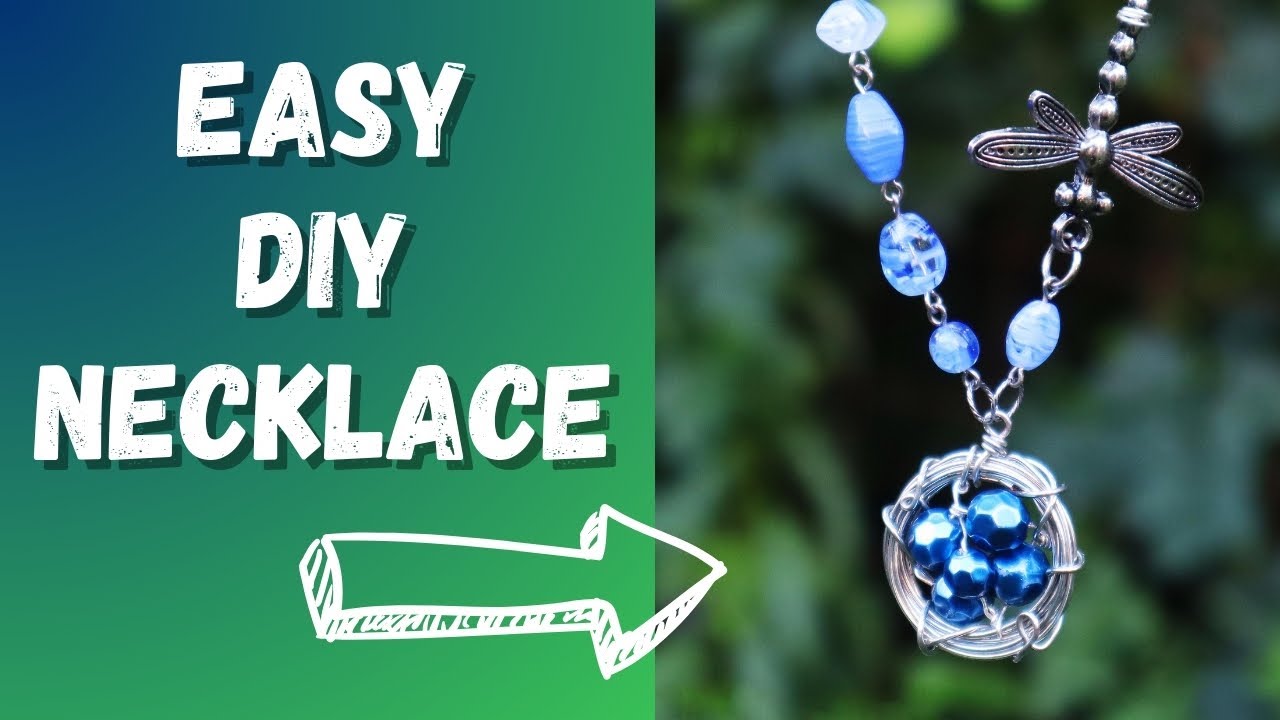 Make a DIY Necklace in Under 30 Minutes-–Beginner Friendly!