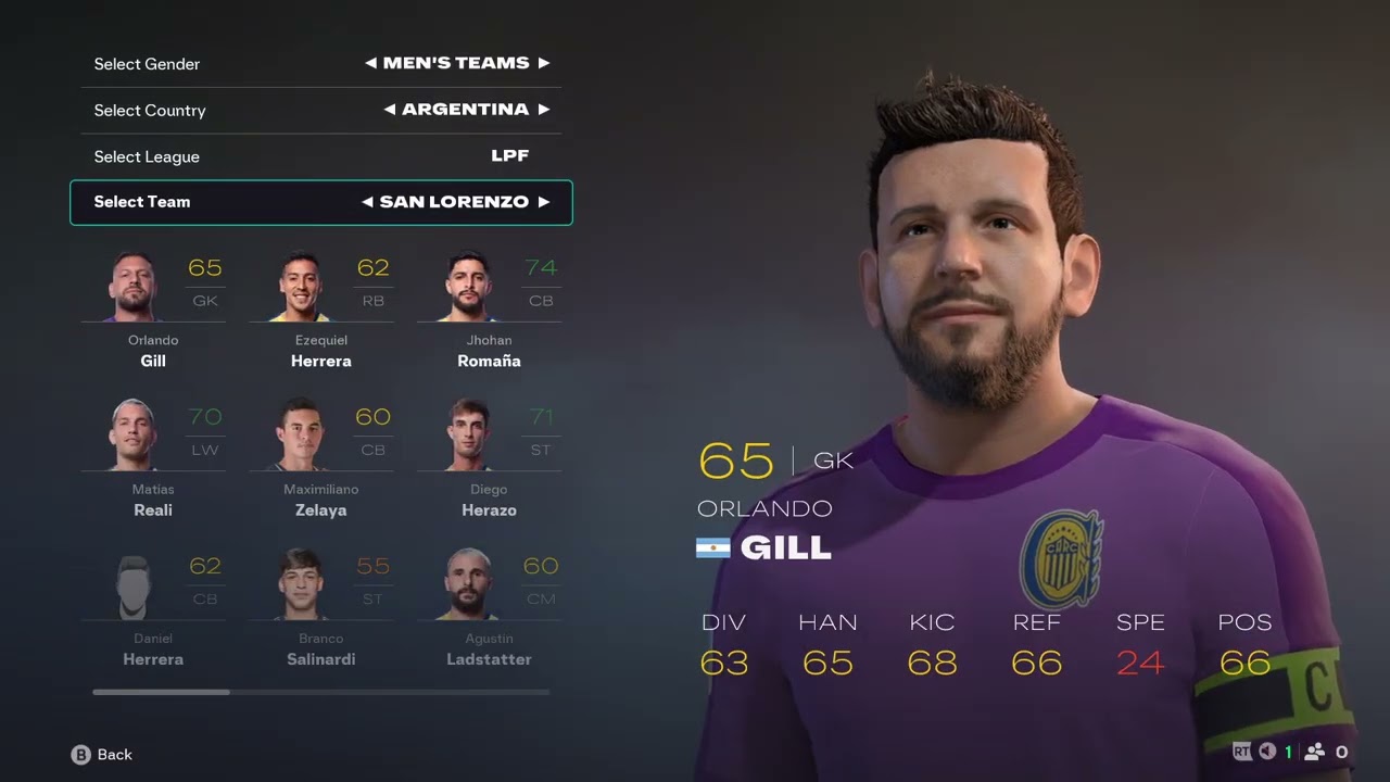 FC26 - River Plate and Boca Juniors - All Faces and Stats
