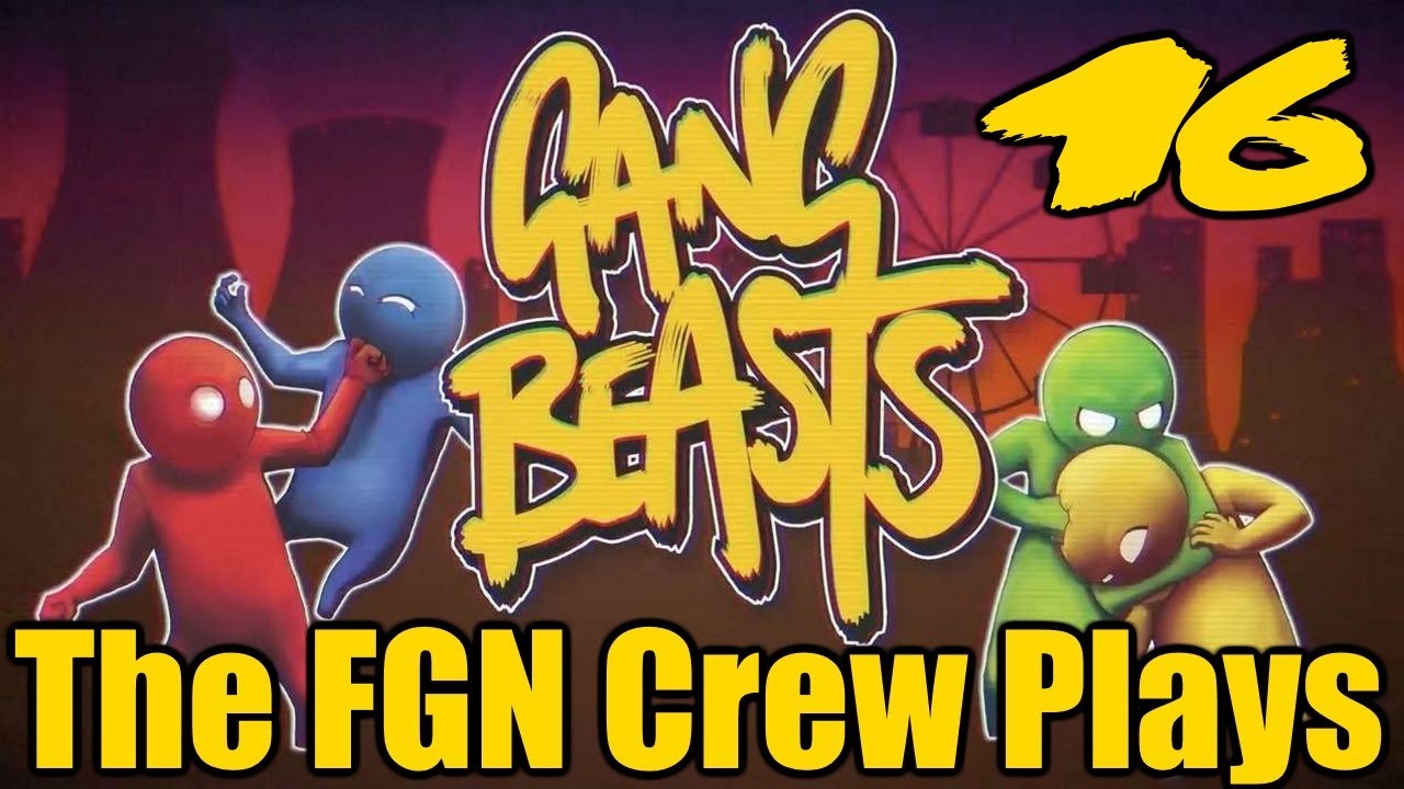 The FGN Crew Plays: Gang Beasts #16 - Tape Worm (PC)