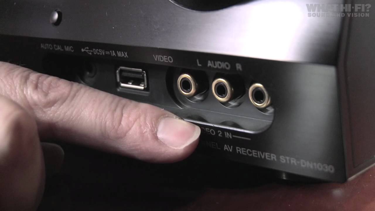Sony STR-DN1030 home cinema amp unboxing