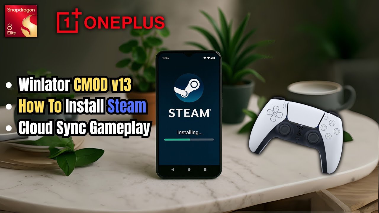 Steam на Android наконец-то стал ПРОСТ! | Полное руководство по установке Winlator CMOD v13