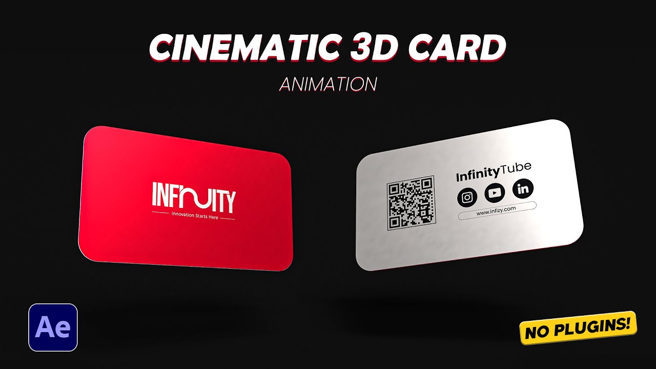How to Make a Premium Business Card Animation in After Effects | Complete Tutorial