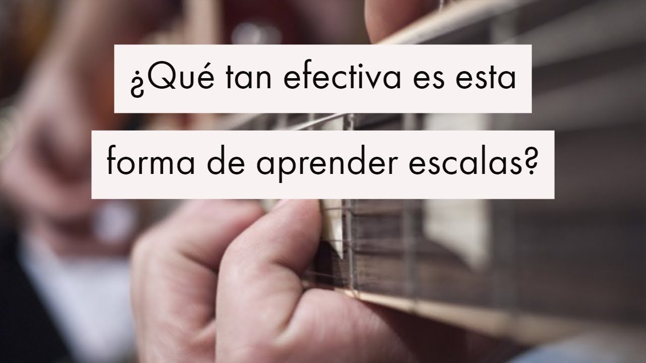 CAGED: un sistema para aprender escalas