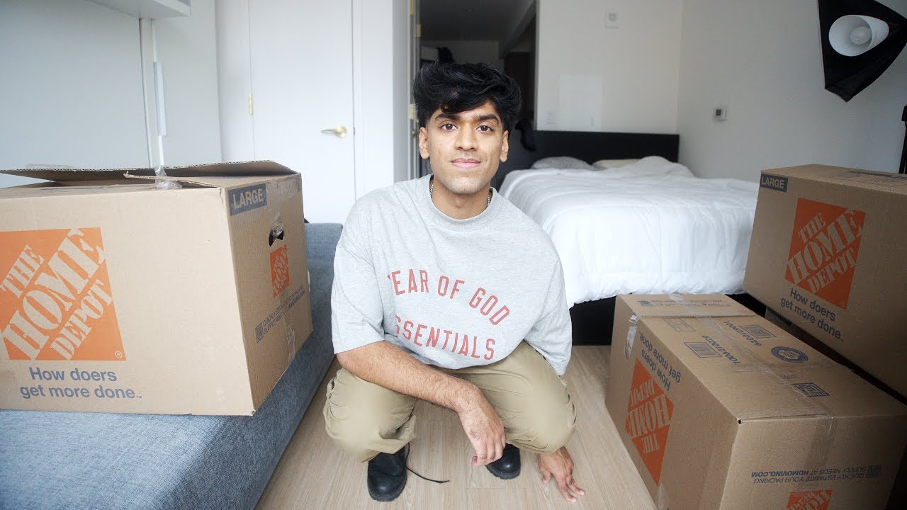 Moving into my new NYC studio apartment
