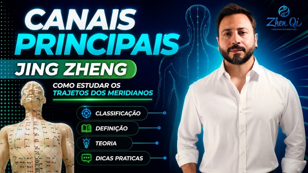 Meridianos Principais (Jing Zheng): A Teoria dos Canais e Colaterais Jing Luo da Acupuntura Chinesa