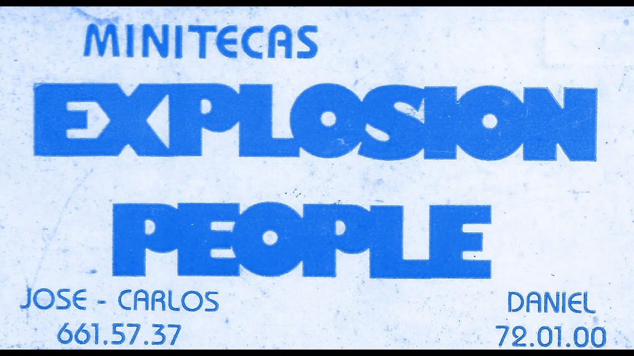MINITECA EXPLOSION PEOPLE E~04