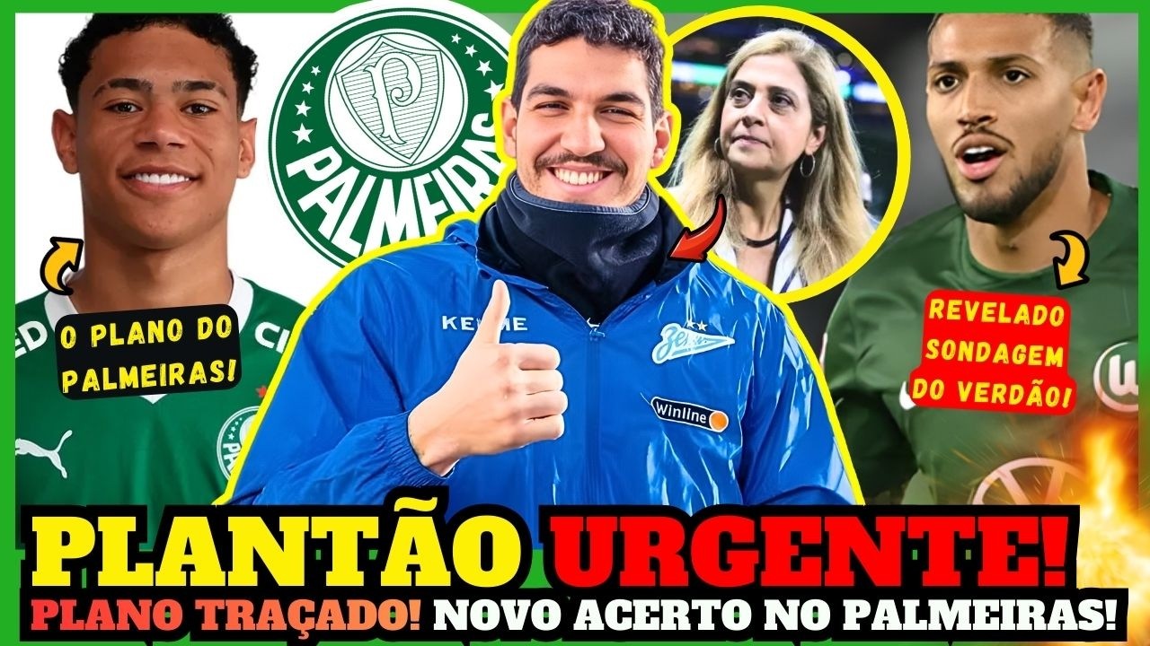 VAZOU NA WEB! 💥 VERDÃO SONDA ATLETA DO FUTEBOL ALEMÃO! 🐷💚PALMEIRAS CONFIANTE PARA FECHAR COM NINO!