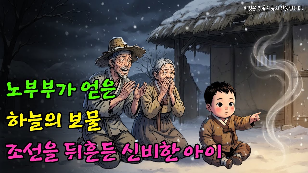 [조선 야사]: 노부부가 거름더미에서 주워 온 한 아이가 용맥을 꿰뚫어 보고 조선 왕조의 운명까지 뒤바꾼다|천재아이| 야담 | 옛날이야기 | 오디오북 | 전설 | 민담 | 사연 |