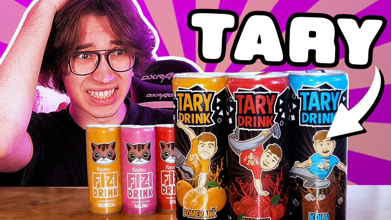 TARY DRINK vs FIZI DRINK OCHUTNÁVKA
