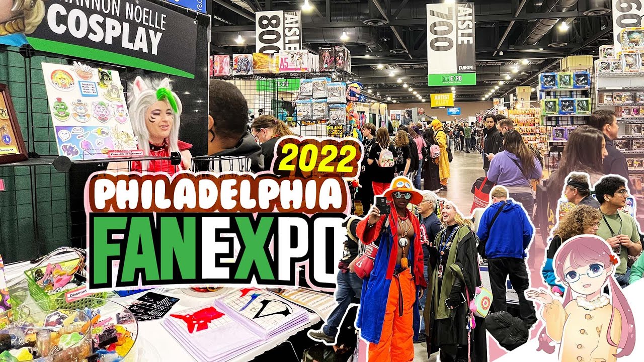 FAN EXPO Philadelphia 2022 Comic Con ✨Vlog Tour