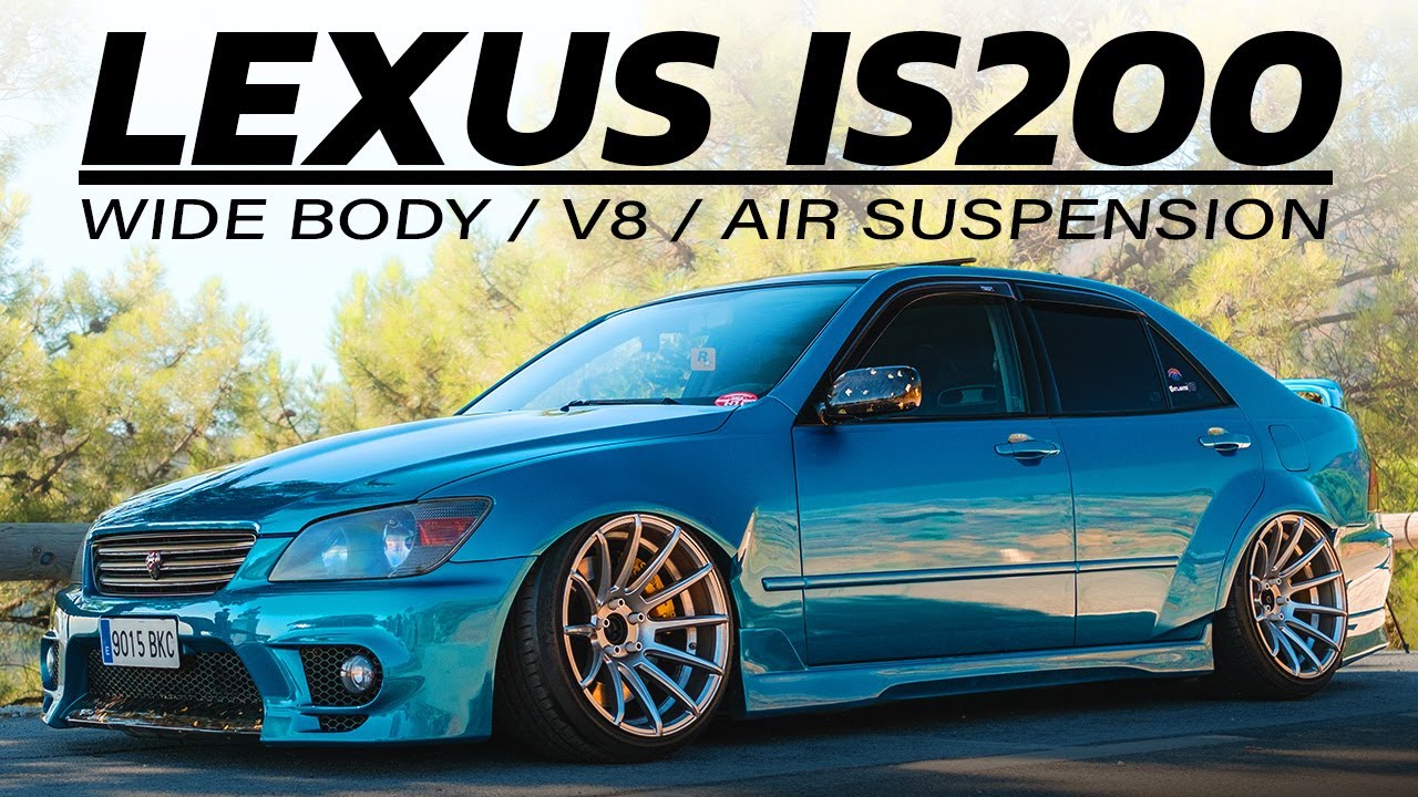 Crazy V8 Widebody Lexus IS200 Build