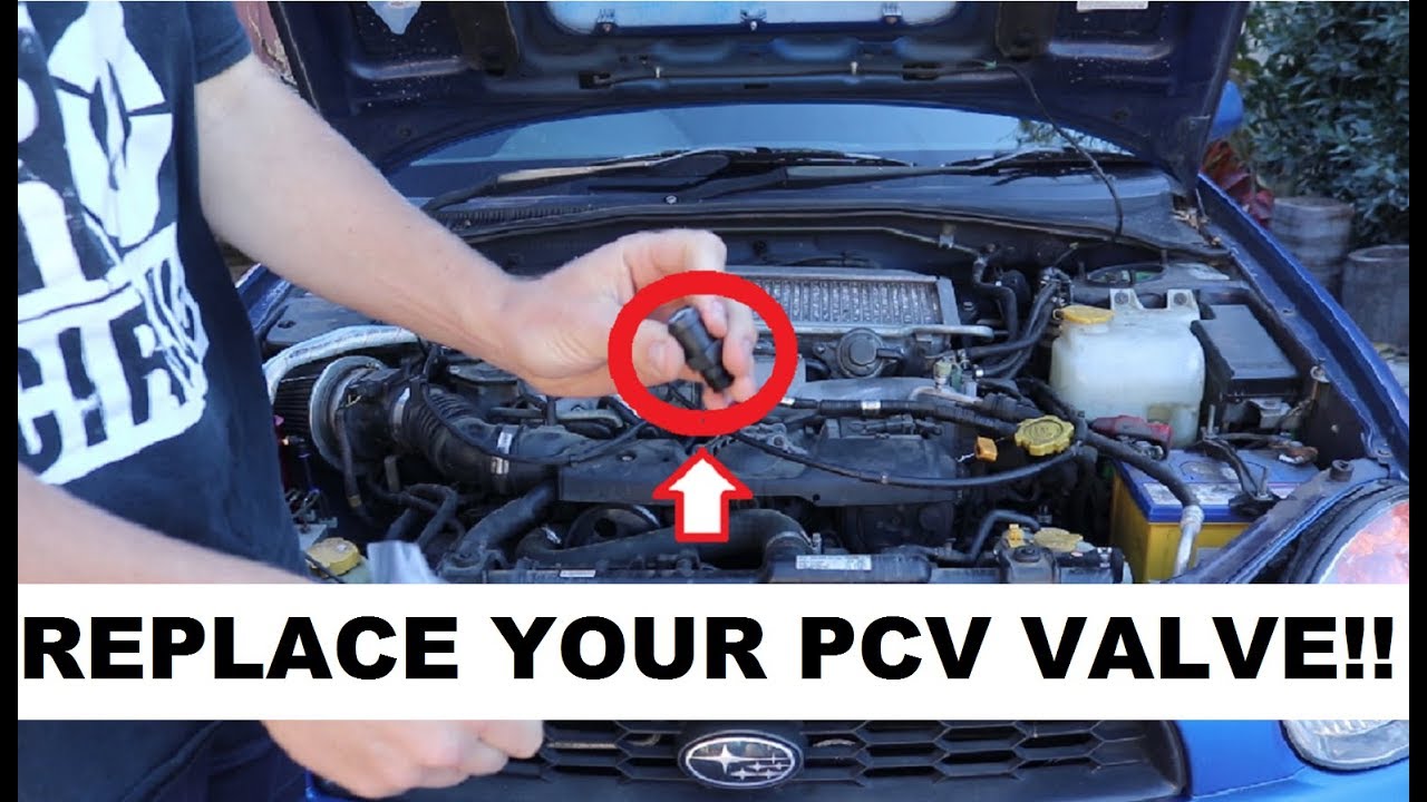 Самостоятельная замена клапана PCV - Subaru WRX