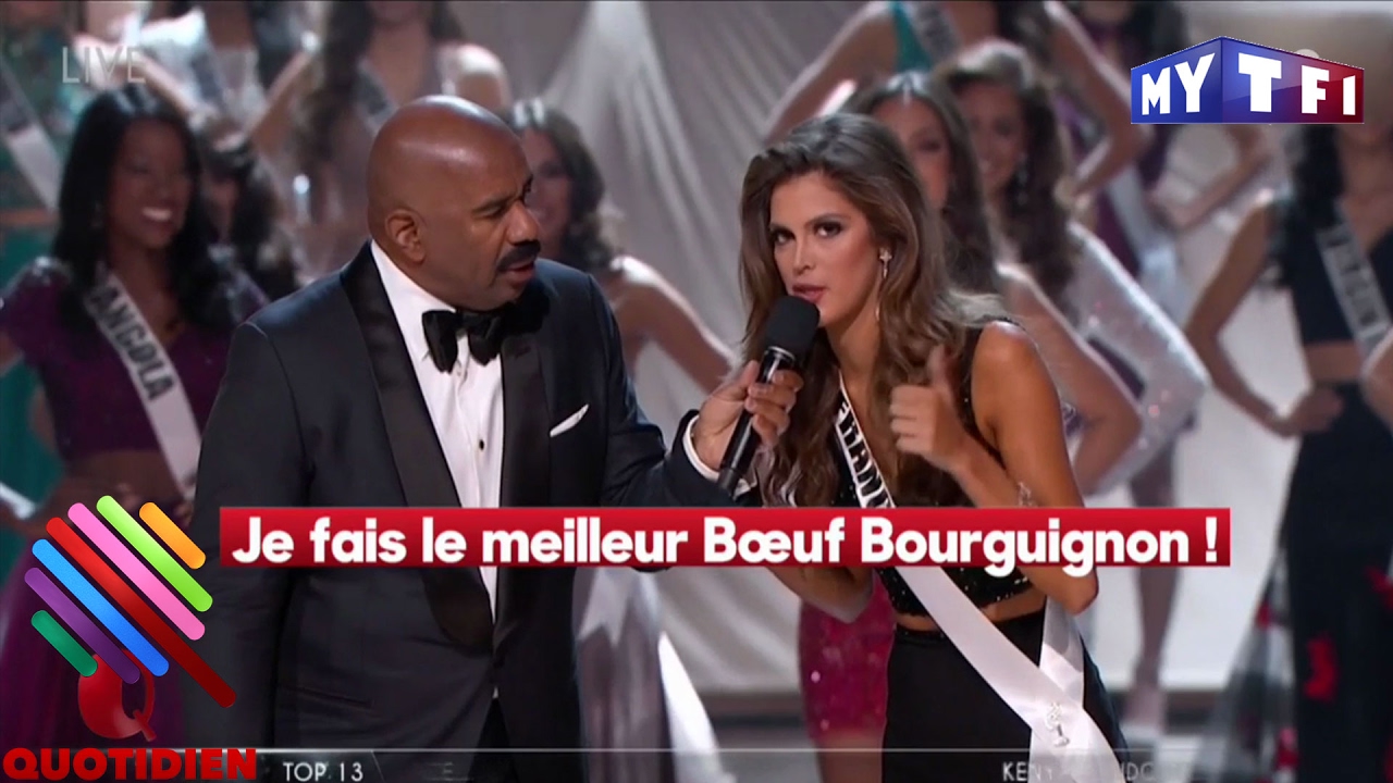 Bikini et  bœuf bourguignon : Miss France est devenue Miss Univers ! - Quotidien du 30 Janvier