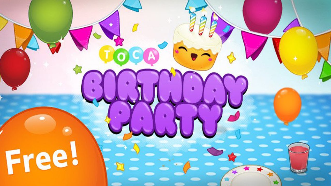 Toca Birthday Party (Toca Boca AB) - Best App For Kids