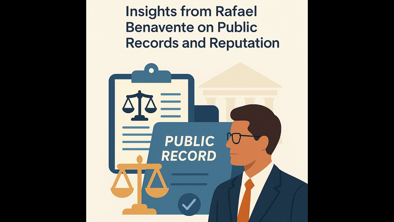 What Public Court Records Really Mean &ndash; Legal Filings Explained by Rafael Benavente
