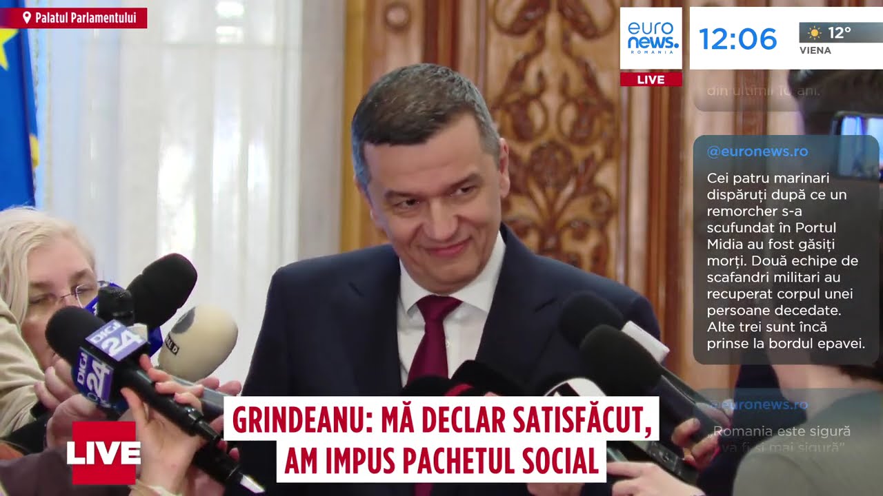 Sorin Grindeanu: PSD a impus pachetul de solidaritate, dar deciziile din coaliție vin prea târziu