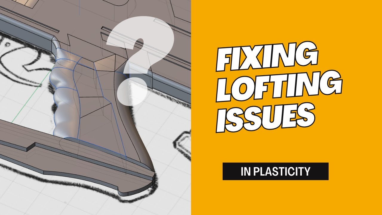 How to fix lofting issues in Plasticity [Part 1] (Drawing in 3D)
