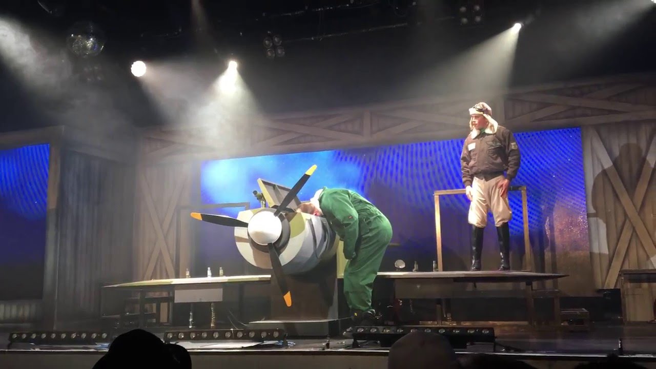 Butlins Skegness 2016 - Wish me luck take 2 with full airplane scenes - Laughter Camera Action