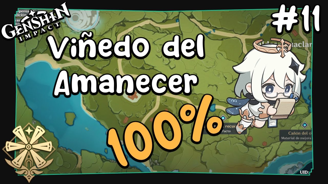 Exploración 100%: Mondstadt #11 | Viñedo del Amanecer | Cofres Anemoculous Contrareloj Seelies