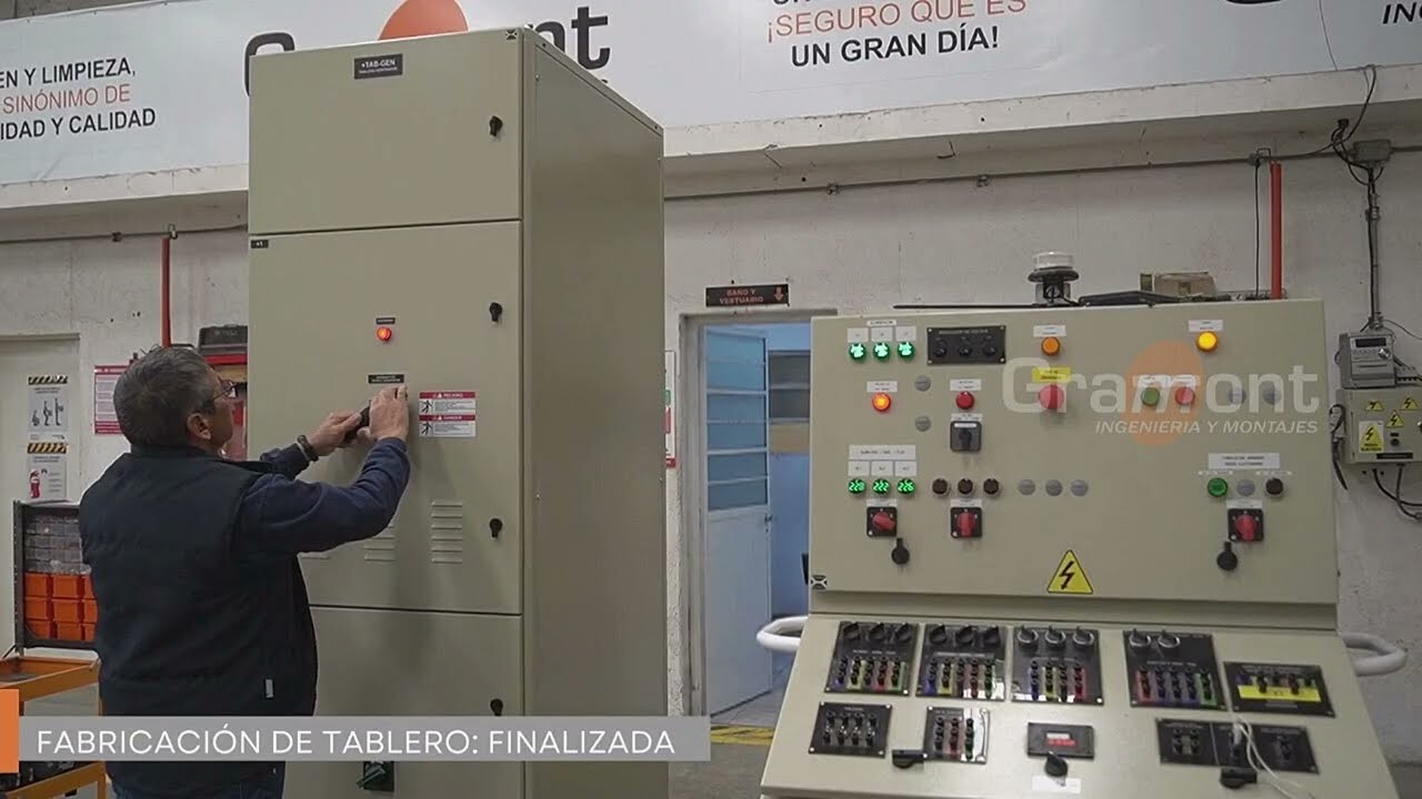 FABRICACION TABLERO DE BAJA TENSION FORMA 1 - GRAMONT S.A.