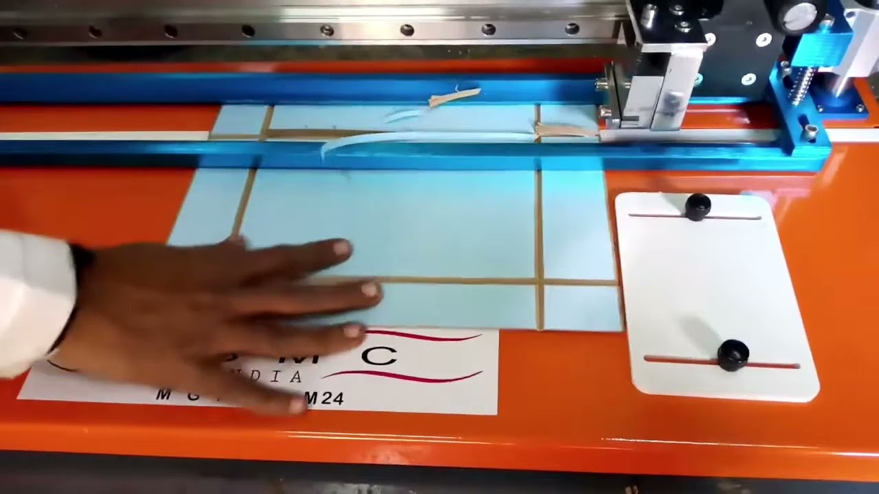 Manual V Groove Machine In ahmedabad
