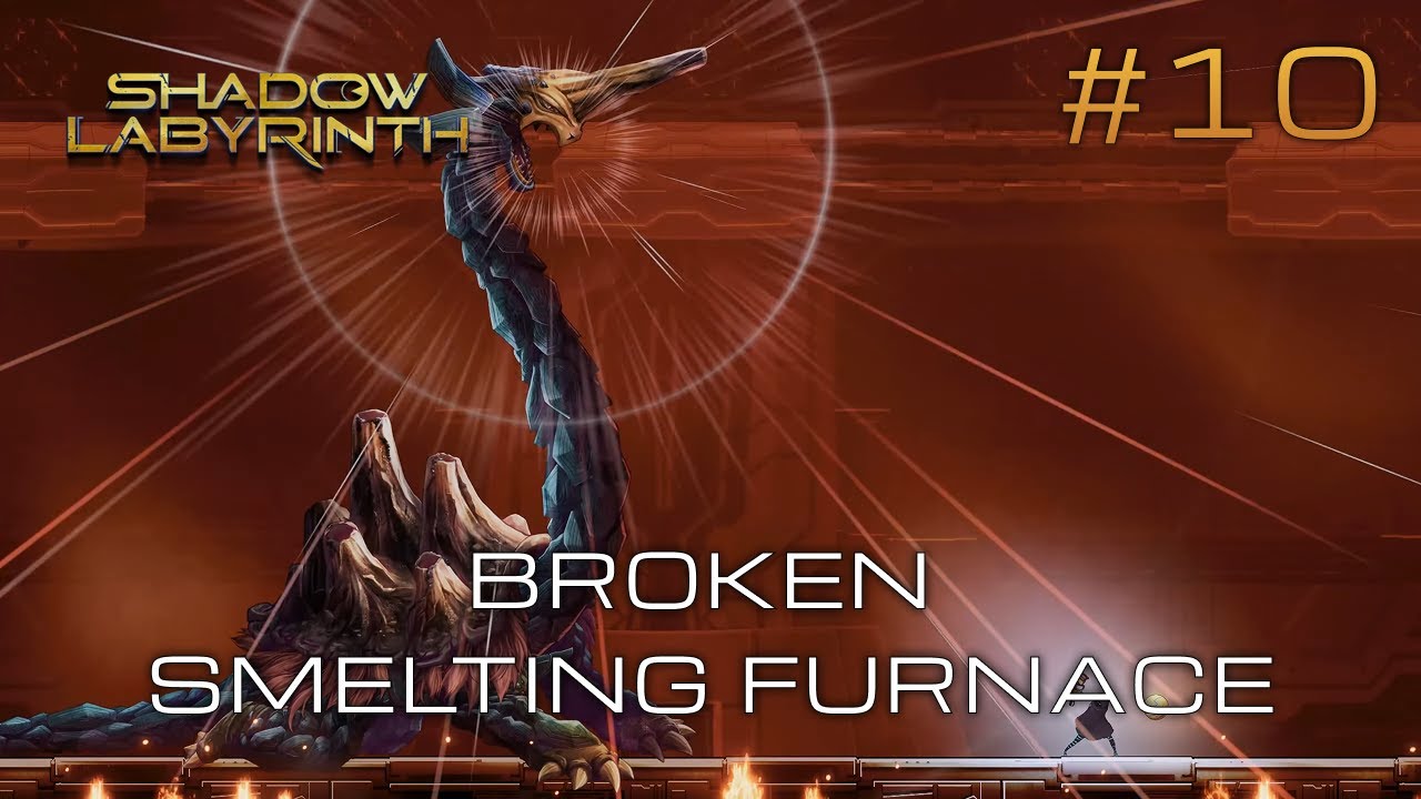 Shadow Labyrinth walkthrough #10 - Broken smelting furnace - All collectibles & Field canon ability