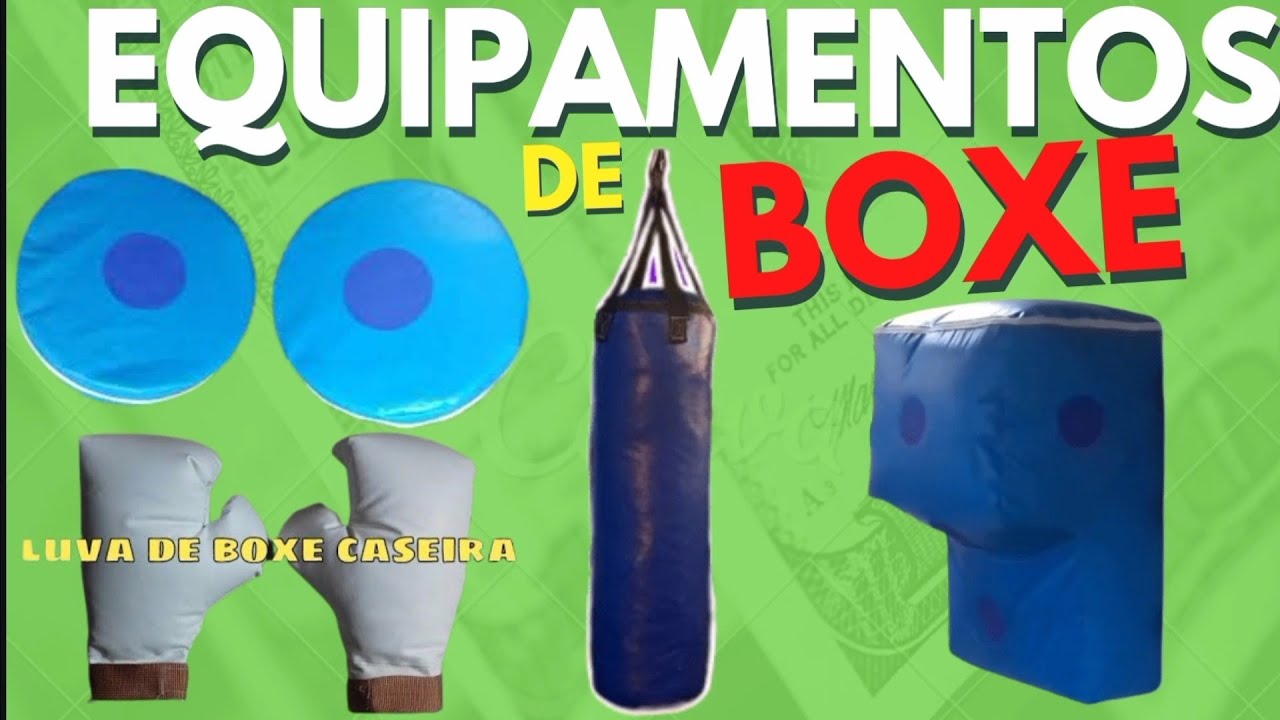 como fazer equipamentos de boxe caseiro