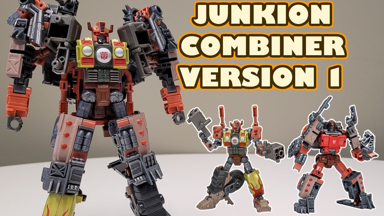 Legacy Junkion Combiner v1 featuring Crashbar and Scraphook