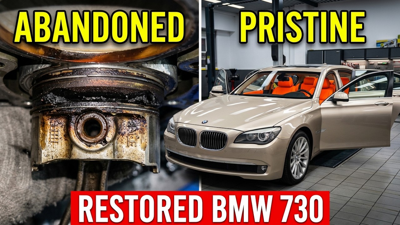 Восстановление заброшенного BMW 730 стоимостью 100 000 долларов: стоило ли рисковать?