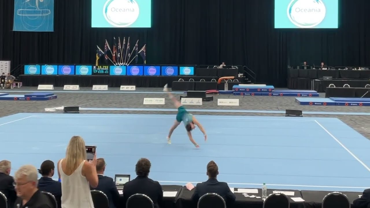 Heath Thorpe - 2022 Oceania Championships FX