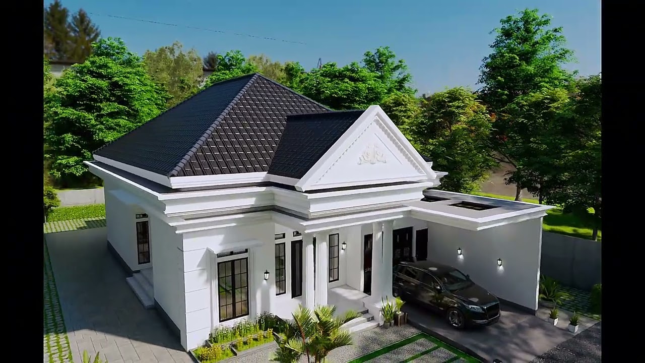 DESAIN RUMAH KLASIK MODERN 