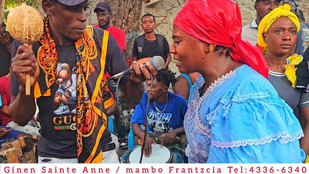 YO RELE M FANM MÒN OH PODJAB OH - GINEN SAINTE ANNE MAMBO FRANTZCIA TEL: 4336-6340