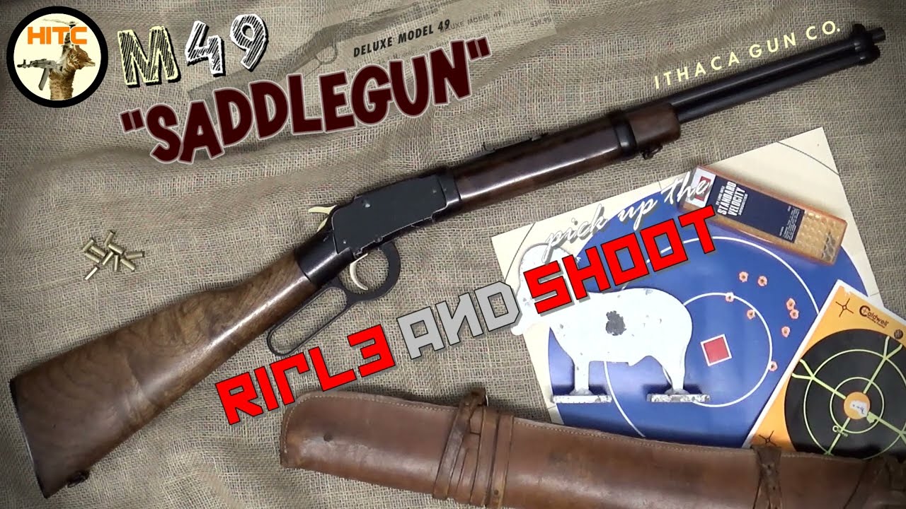 ITHACA M49 SADDLEGUN [M-49] MODEL 49 [PUTRAS] - 25 YARDS / 100 METERS  & RAM CHALLENGE! - Ep. 21