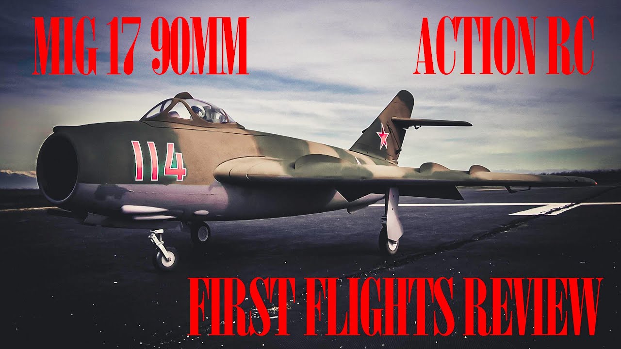Flight Review, Banana Hobby Mig-17 90mm EDF Jet, Custom paint scheme.