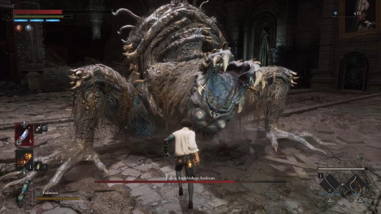 Lies of P - Fallen Archbishop Andreus Boss Fight