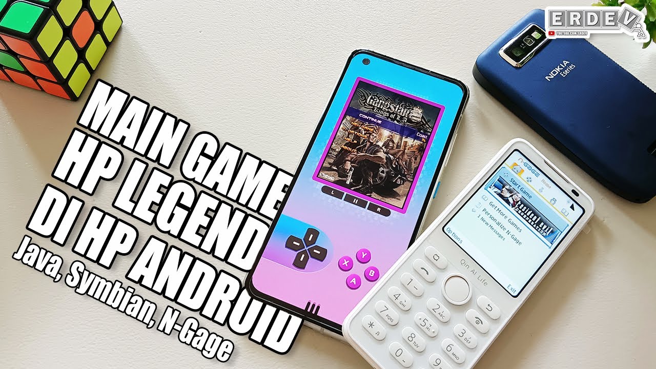 MAIN GAME HP LEGEND DI HP ANDROID KEKINIAN! - Tutorial Game Jadul Java, Symbian, N-Gage EKA2L1