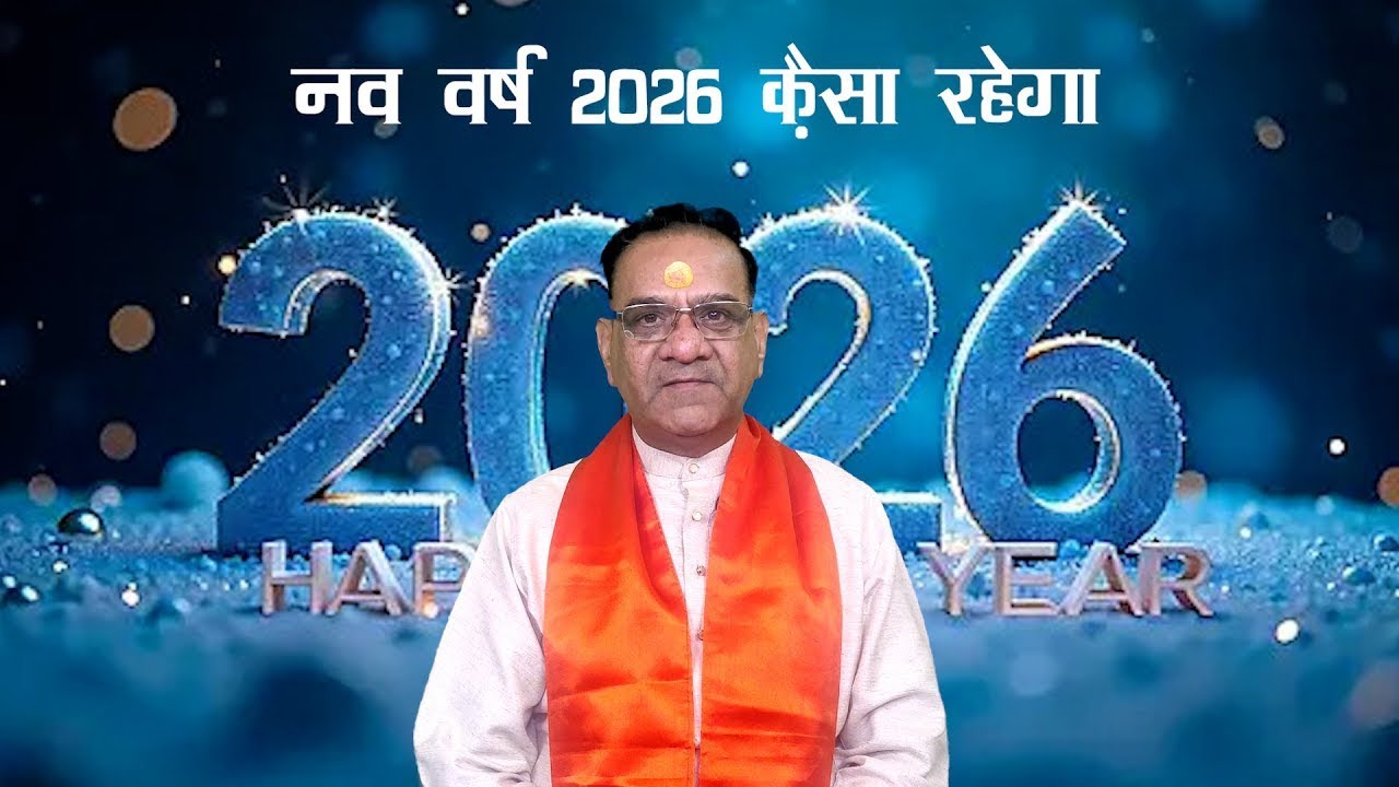 नव वर्ष 2026 क़ैसा रहेगा | संजय चतुर्वेदी, कोटा#astrology #fyp