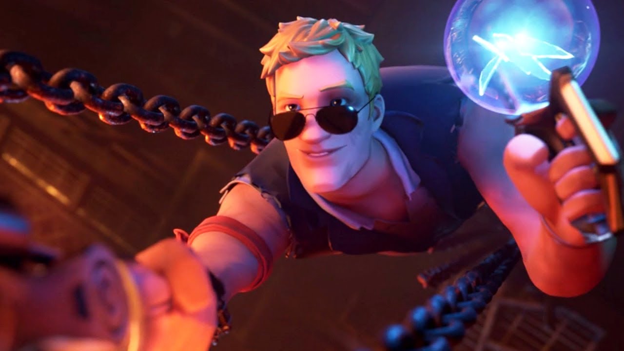 Fortnite Terminator Gets Saved by Agent Jonesy (Cutscene)