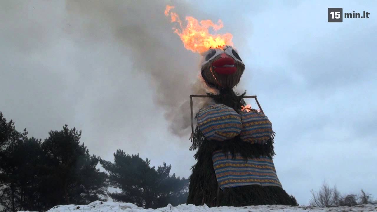 Užgavėnės 2013: Morės deginimas Rumšiškėse