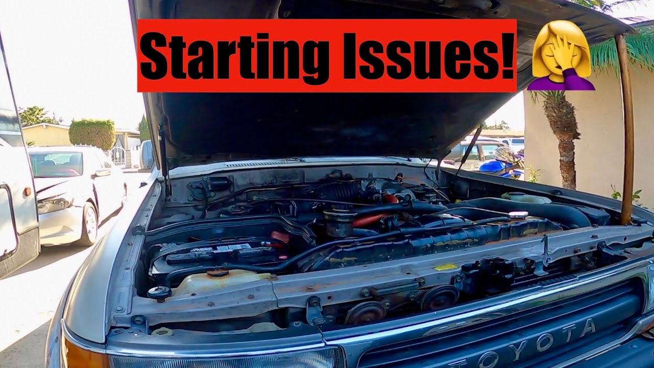 1991 Toyota Land Cruiser starting issues