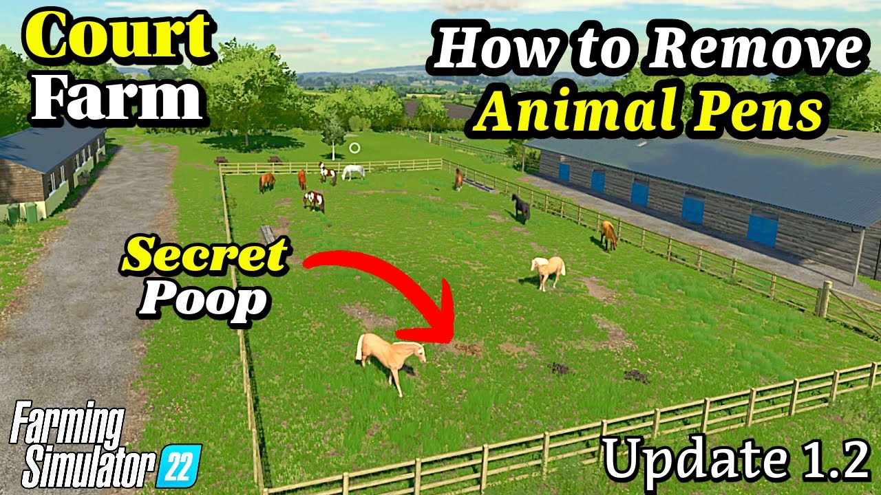 Top Tips for Clearing Animal Pens on Court Farm in FS22