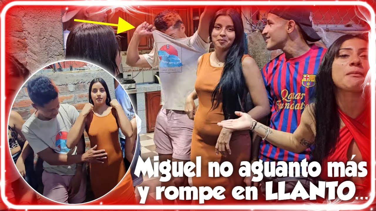 Miguel acepta que el embarazo de su gran amor le ha afectado. Nunca lo habiamos visto así